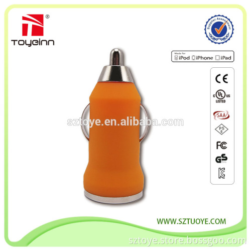 Mini car charger 5v 2a mobile phone car charger with FCC,CE certificate